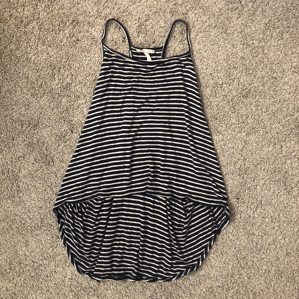 Stripe flowy shirt